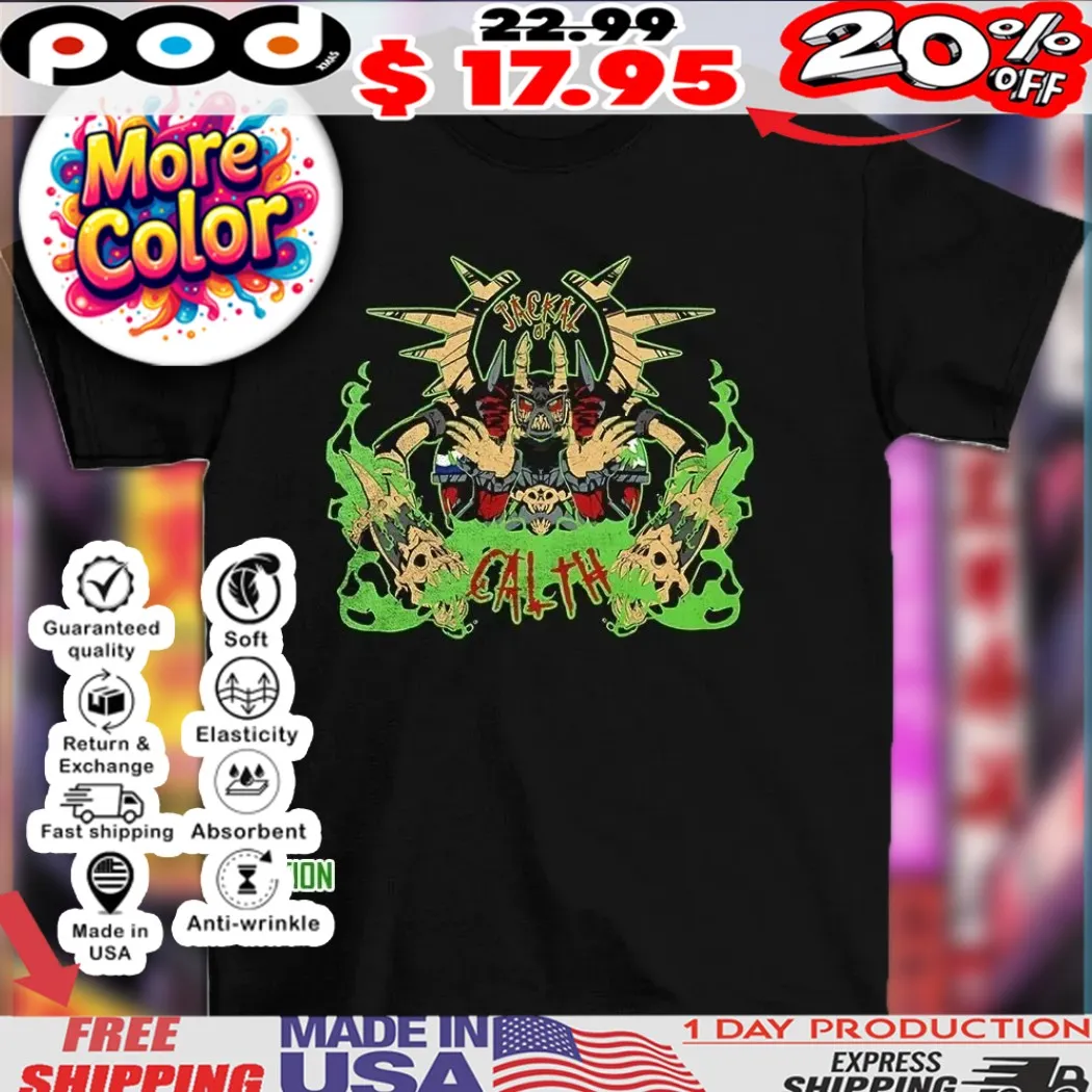 Jackal of Calth Horror shirt