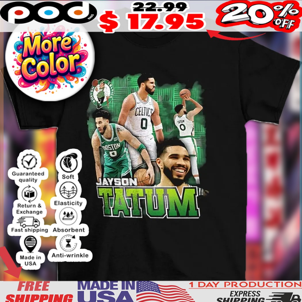 Jayson Tatum Boston Celtics NBA basketball notorious 3 0 player vintage bootleg style shirt