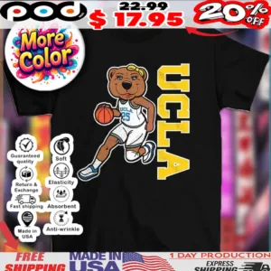 Joe Bruin UCLA Bruins Basketball mascot shirt
