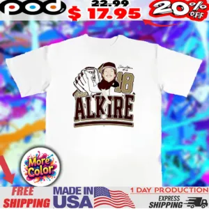 John Alkire Texas State Bobcats baseball caricature chibi 2025 shirt