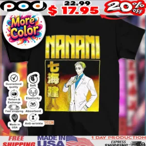 Jujutsu Kaisen Nanami Anime vintage shirt
