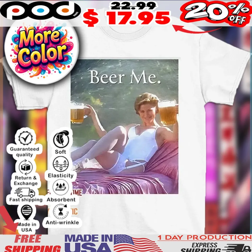 Julie Bowen Happy Place beer me shirt