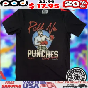 Kellyk Tee Clb Pull No Punches Swing Away Vintage Shirt