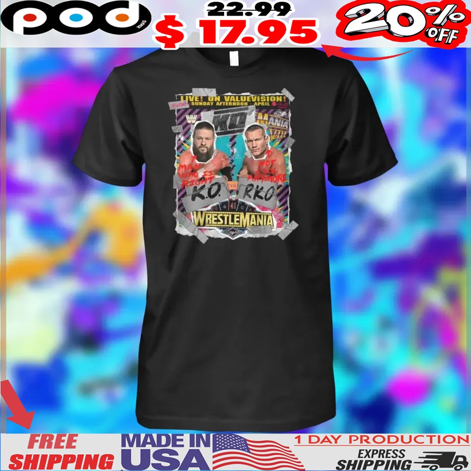 Kevin Owens revealed what this year's KO Mania would've been Shirt