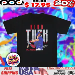 Kyle Tucker Chicago Cubs King Tuck graphic signature shirt
