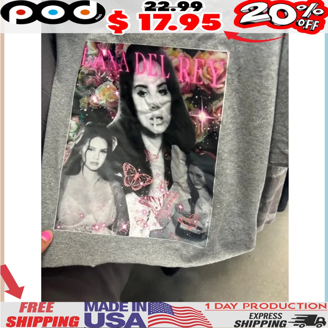 Lana Del Rey Vintage Bootleg Style Shirt