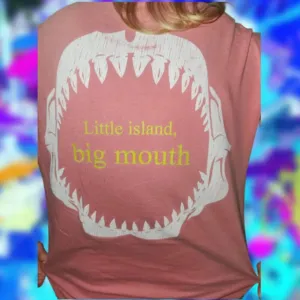 Little island, big mouth shirt