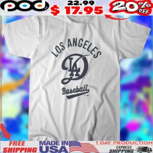 Los Angeles Dodgers 2025 MLB City Connect Team Legend Shirt