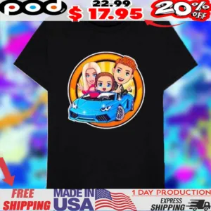 Luny Leontin Car Chibi Cartoon Shirt