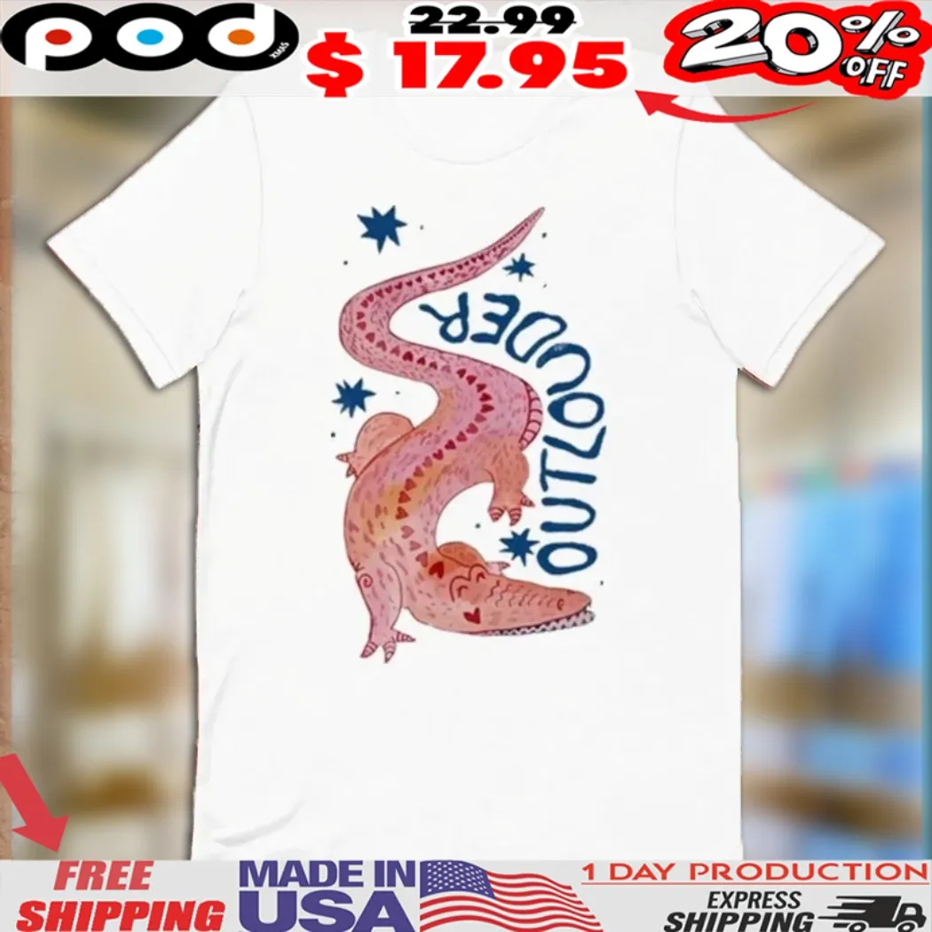 Mamma Mia Out Loud Outlander Crocodile Shirt