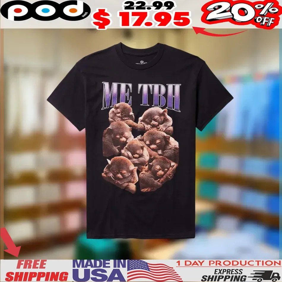 Me Tbh Sleeping Critters Collage Shirt