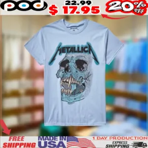 Metallica Vampire Skull 2025 Shirt