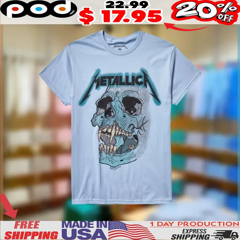 Metallica Vampire Skull 2025 Shirt