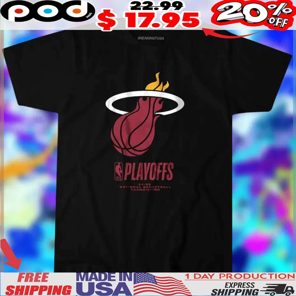 Miami Heat 2025 NBA Playoffs Shirt Miami Heat 2025 NBA Playoffs Shirt