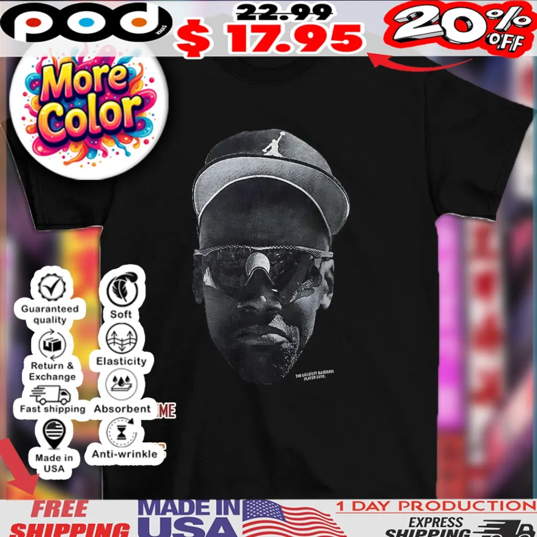 Michael Jordan face the greatest baseball player ever shirt Michael Jordan face the greatest baseball player ever shirt