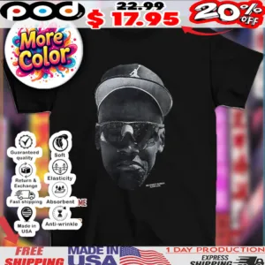 Michael Jordan face the greatest baseball player ever shirt