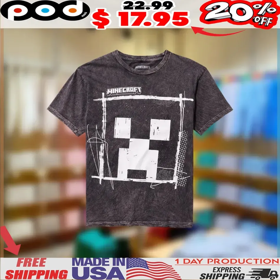Minecraft Creeper Mineral 2025 Shirt