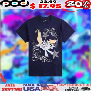 My Little Pony Rainbow Dash Stars 2025 Shirt