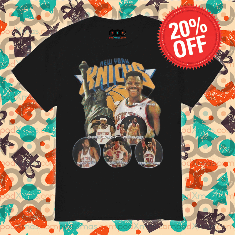New York Knicks Patrick Ewing Player Shirt