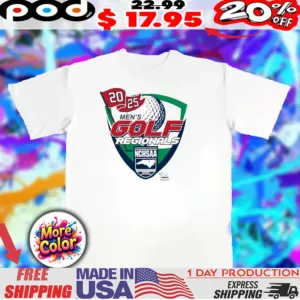 NCHSAA Men’s Golf Regional Championships logo shirt