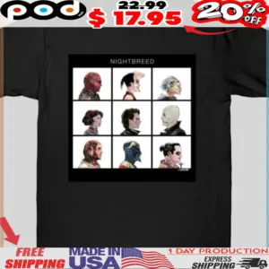 NIGHTBREED Character Grid shirt