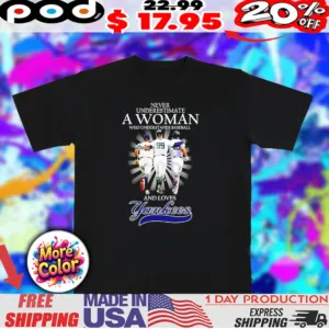 Never underestimate an old man who understands baseball and loves New York Yankees 2025 shirt