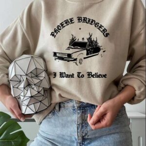 Phoebe Bridgers Metal I Want To Believe Shirt