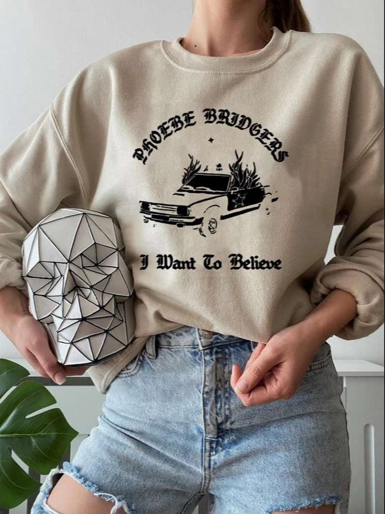 Phoebe Bridgers Metal I Want To Believe Shirt Phoebe Bridgers Metal I Want To Believe Shirt