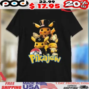 Pikajew Pikachu Pokemon Shirt