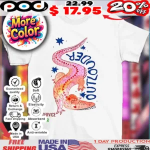Pink Croc outlouder shirt