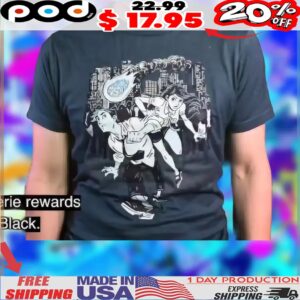 Pokey Meteor Comic Retro City Escape Shirt