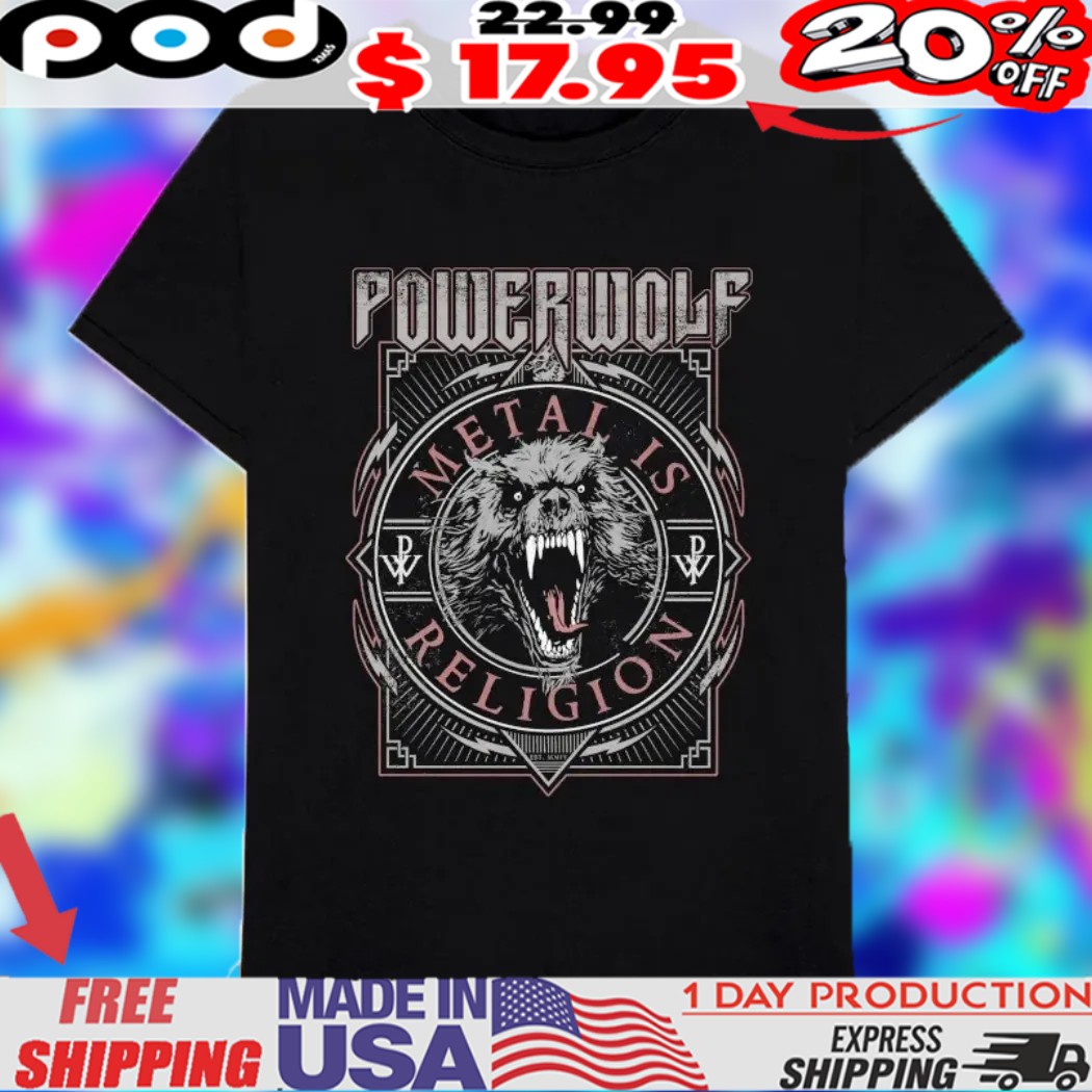 Powerwolf Holy Metal Mass At Rock Am Ring 2025 On June 8th 2025 Horror Shirt Powerwolf Holy Metal Mass At Rock Am Ring 2025 On June 8th 2025 Horror Shirt