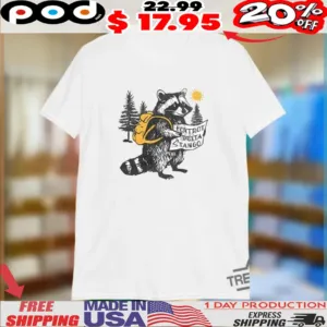 Raccoon Subtle Anti Trump Foxtrot Delta Tango Shirt