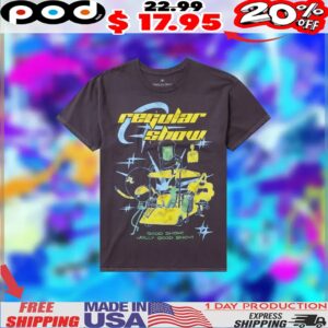 Regular Show Group Gold Cart Good Show Jolly Good Show Shirt
