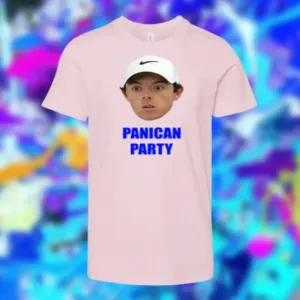 Rory McIlroy Panican Party face shirt