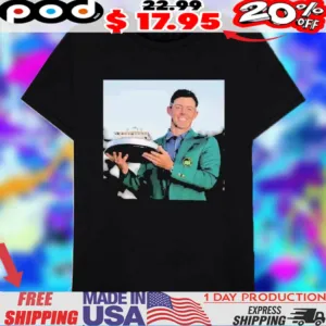 Rory Mcilroy The Career Grand Slam Complete 2025 Receives Golf’s Most Treasured Trophy Shirt