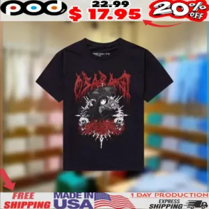 Sakamoto Days Osaragi Skull Horror Shirt