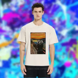 Screaming Raccoon art 2025 Shirt
