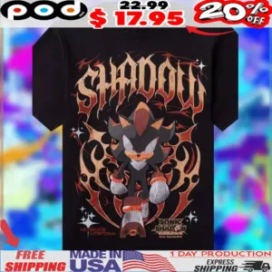 Shadow the Hedgehog Vintage Shirt – Sonic X Shadow Generations Graphic Tee