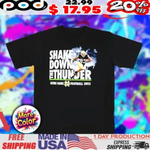 Shake Down The Thunder Notre Dame Football 2012 Shirt