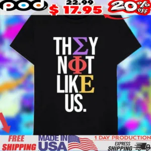 Sigma Phi Epsilon Sigep They Not Like Us 2025 Shirt