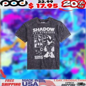 Sonic The Hedgehog Shadow Mineral Shirt