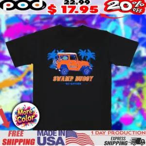 Swamp Buggy Gator Summer Florida Gators Car shirt