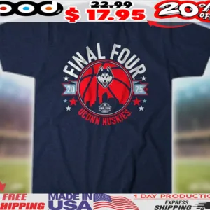 UConn Huskies Basketball 2025 Women's Final Four Shirt