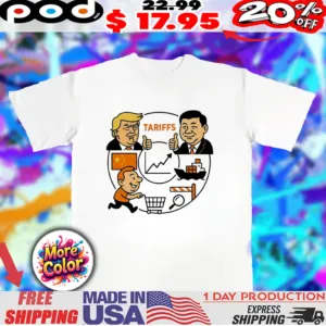 Tariffs USA vs China meme 2025 shirt