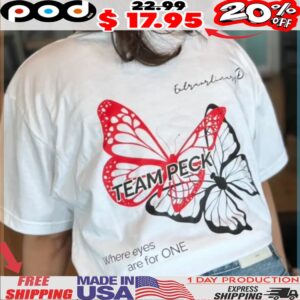 Team Peck Where Eyes Are For One Peck Palitchoke Shirt