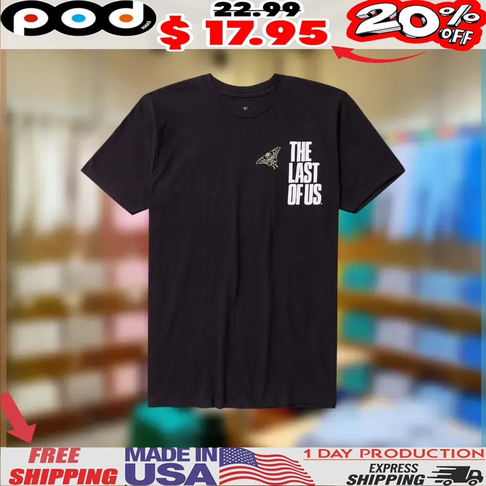 The Last Of Us Ellie Fern Luna Moths Shirt