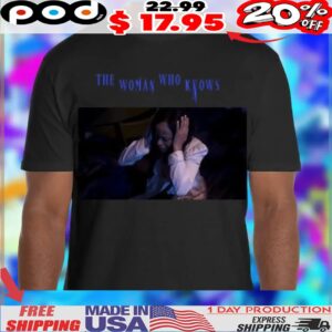 The Woman Who Knows A Murder Mystery Movie Shirt