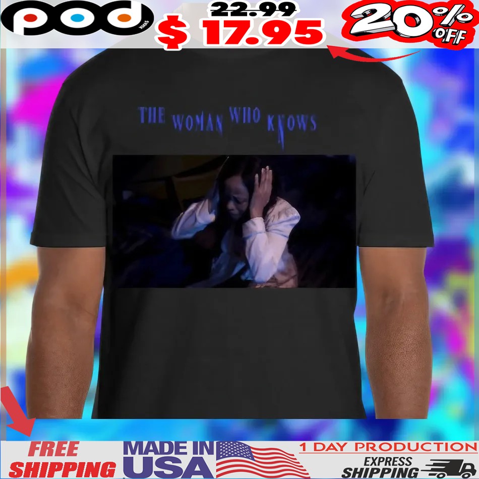 The Woman Who Knows A Murder Mystery Movie Shirt The Woman Who Knows A Murder Mystery Movie Shirt