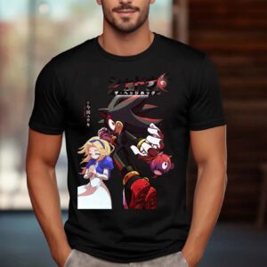 The cover art for the complete 192-page volume of Yuki Imada Shadow The Hedgehog manga, CoroCoro Comics shirt